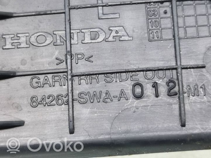 Honda CR-V Listwa progowa tylna 84262SWAA012m1