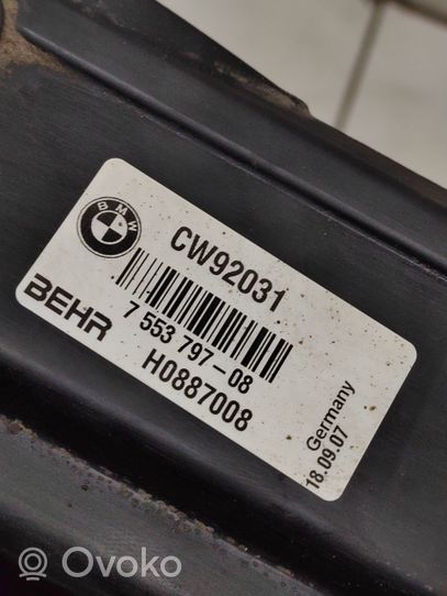 BMW 5 E60 E61 Support de radiateur sur cadre face avant 7519205