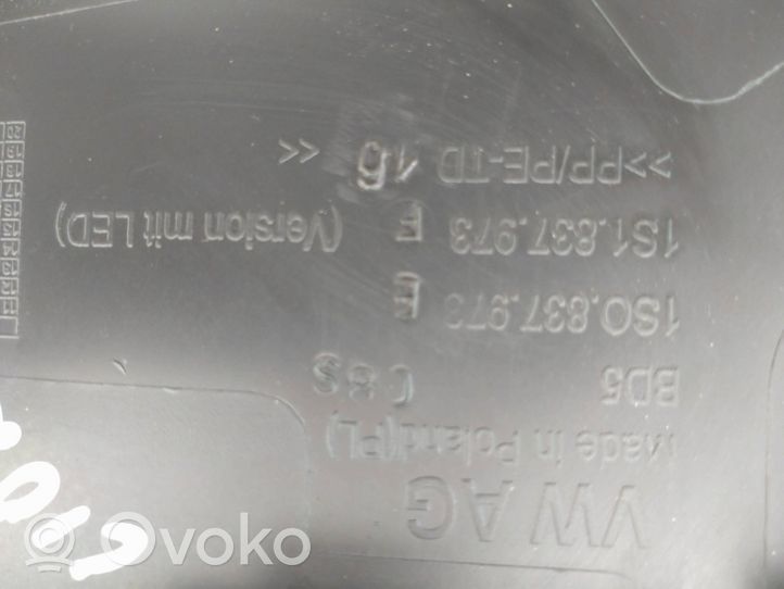 Volkswagen Up Muu etuoven verhoiluelementti 1S0837973E