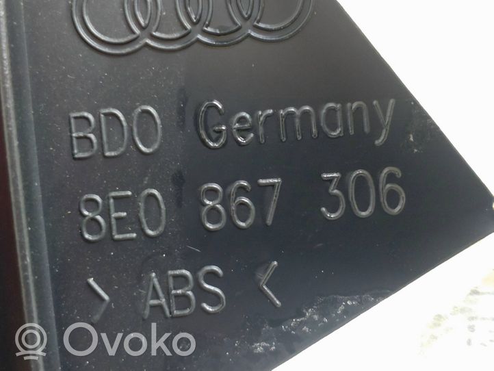 Audi A4 S4 B7 8E 8H Rivestimento del pannello della portiera posteriore 8E0867306