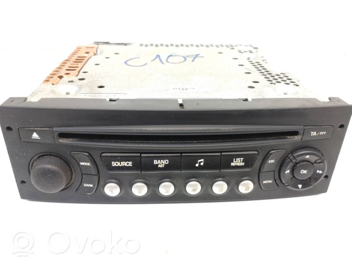 Fiat Scudo Radio/CD/DVD/GPS-pääyksikkö 96643697XT