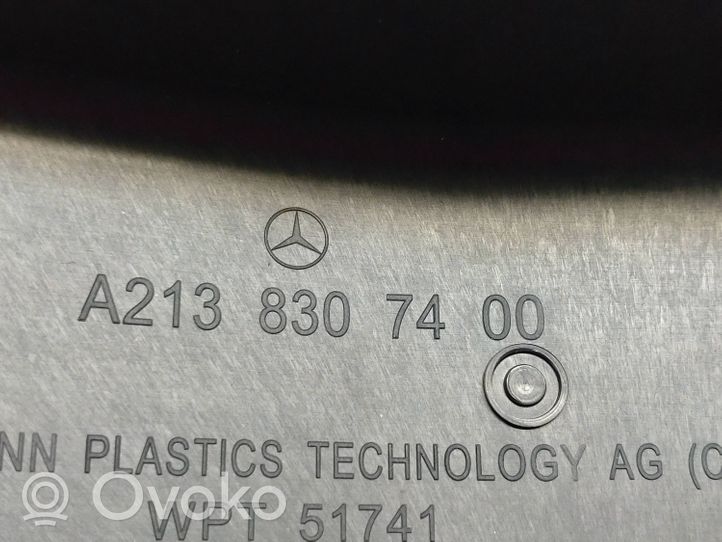 Mercedes-Benz EQC Obudowa / Osłona mikrofiltra kabinowego A2138307400