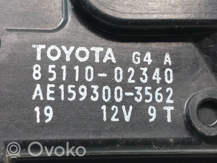 Toyota Auris E180 Motor y varillaje del limpiaparabrisas delantero 8511002340