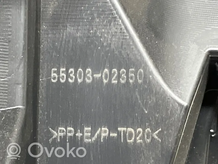 Toyota Auris E180 Autres pièces du tableau de bord 5530302350