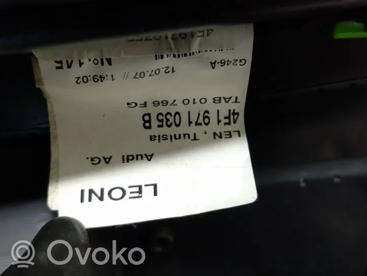 Audi A6 Allroad C6 Garniture de panneau carte de porte avant 4f1867105a