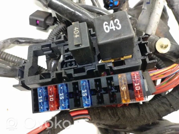 Audi A6 Allroad C6 Engine installation wiring loom 4f0971379