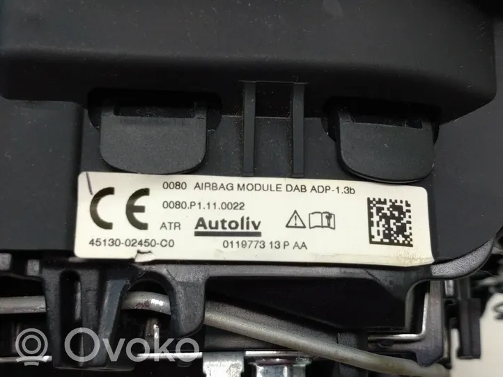 Toyota Auris E180 Airbag de volant 4513002450C0