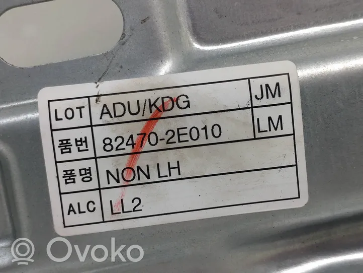 Hyundai Tucson JM Mechanizm podnoszenia szyby przedniej bez silnika 824702E010