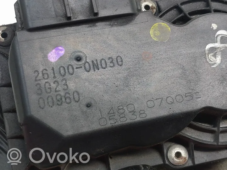 Toyota Auris E180 Clapet d'étranglement 261000N030
