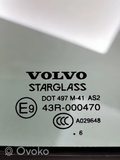 Volvo S60 Szyba karoseryjna drzwi tylnych E943R000470