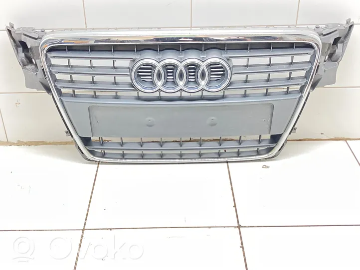 Audi A4 S4 B8 8K Grille calandre supérieure de pare-chocs avant 8K0853651