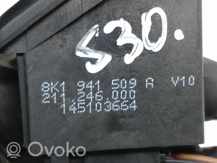 Audi A4 S4 B8 8K Botón interruptor de luz de peligro 8K1941509A