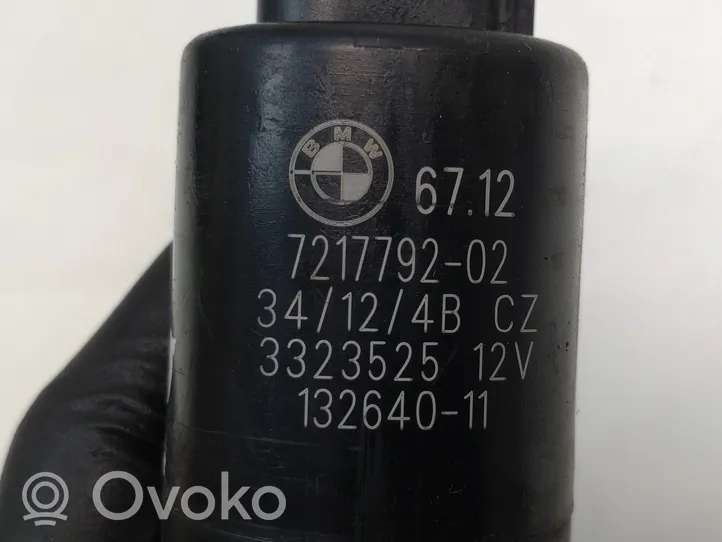 BMW 3 F30 F35 F31 Žibintų apiplovimo skysčio siurbliukas 7217792