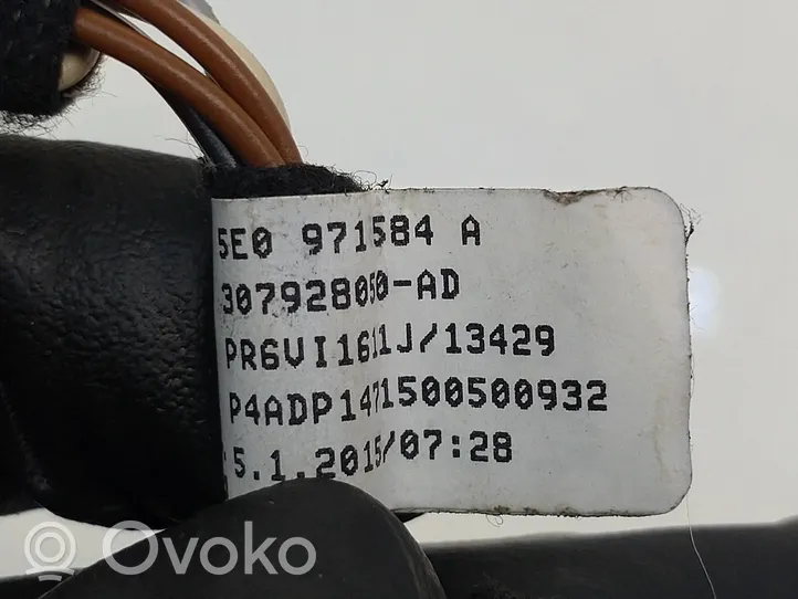 Skoda Fabia Mk3 (NJ) Bague collectrice/contacteur tournant airbag (bague SRS) 6C0959653