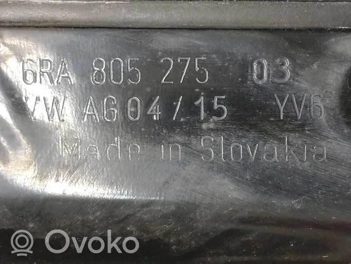 Skoda Fabia Mk3 (NJ) Autres pièces compartiment moteur 6RA805275