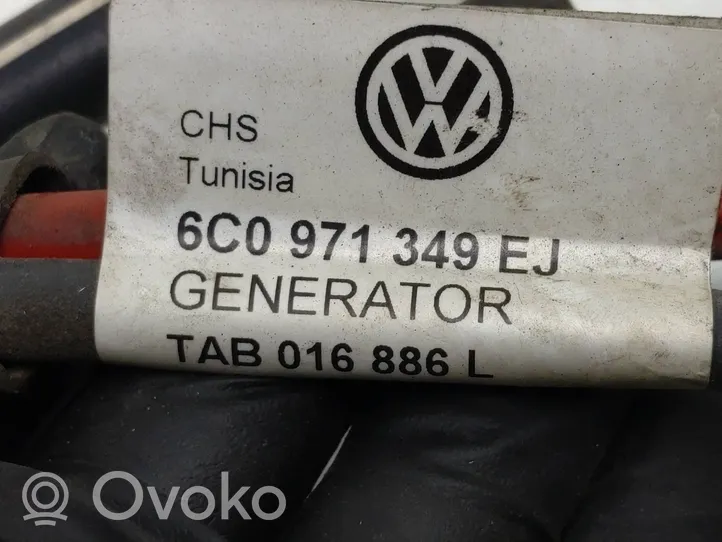 Skoda Fabia Mk3 (NJ) Câble de batterie positif 6C0971349EJ