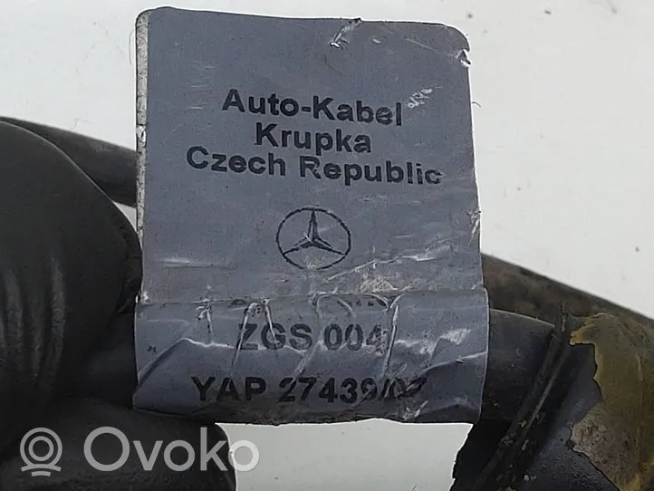 Mercedes-Benz B W245 Câble négatif masse batterie A1695400209