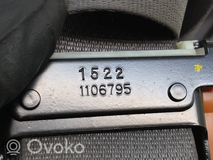 KIA Soul Takaistuimen turvavyö 89820B2050