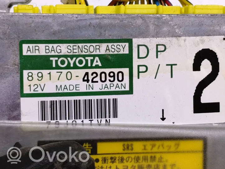 Toyota RAV 4 (XA20) Oro pagalvių valdymo blokas 8917042090