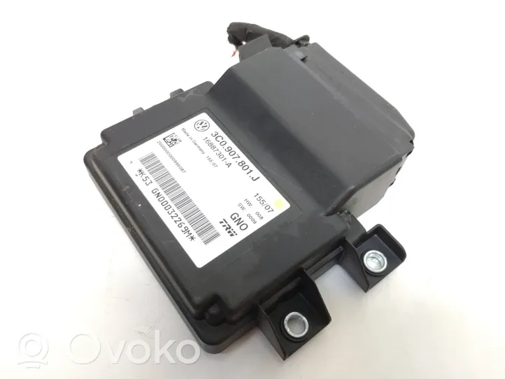 Volkswagen PASSAT B6 Modulo di controllo del freno a mano 3C0907801J