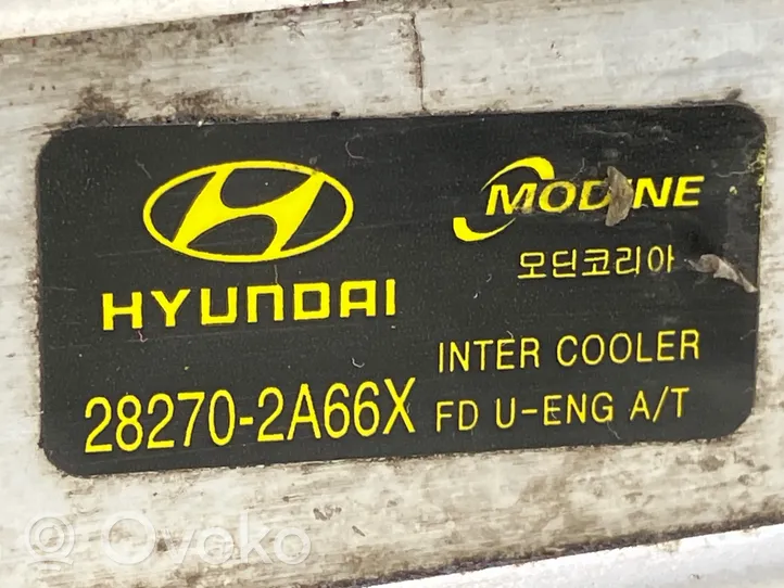 Hyundai i30 Intercooler radiator 282702A66X