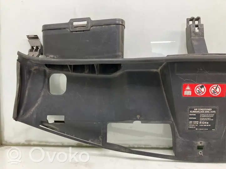 Mercedes-Benz E W212 Panel mocowania chłodnicy / góra A0019890803