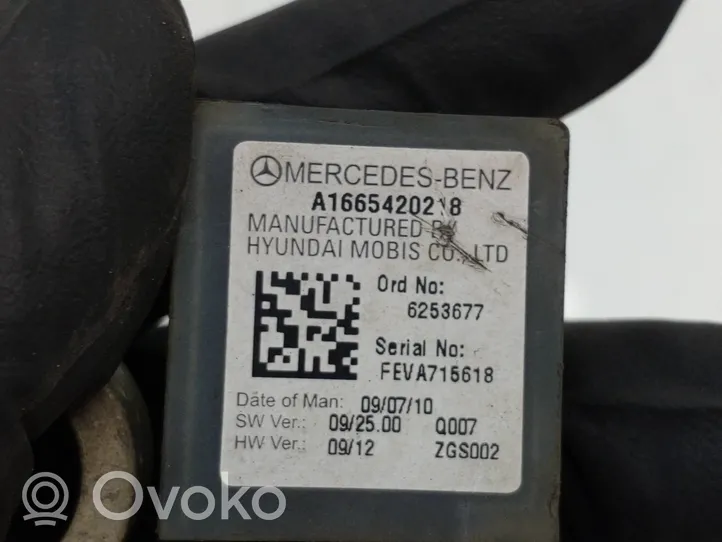 Mercedes-Benz E W212 Câble négatif masse batterie A1665420218