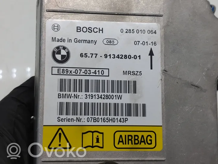 BMW 3 E90 E91 Module de contrôle airbag 9134280