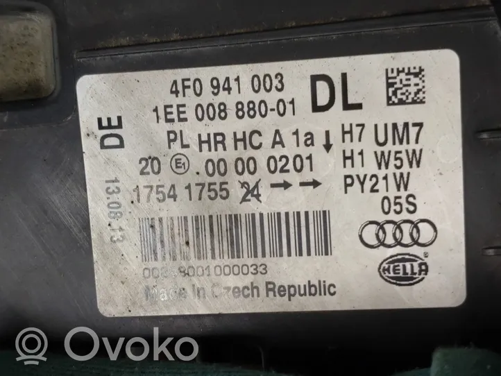 Audi A6 S6 C6 4F Lampa przednia 4F0941003