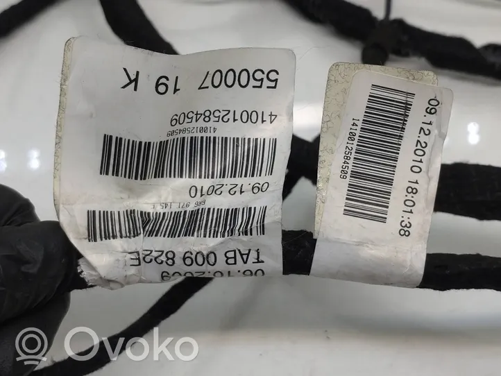 Volkswagen Cross Polo Arnés de cableado de la puerta trasera/maletero 6R6971147G