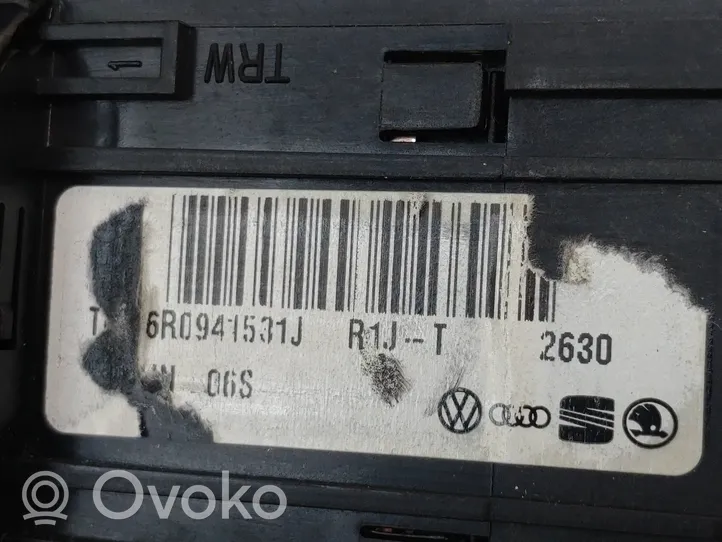 Volkswagen Cross Polo Light switch 6R0941531J