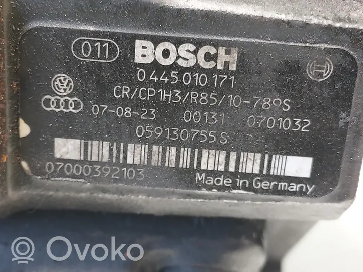 Audi A6 S6 C6 4F Pompa wtryskowa wysokiego ciśnienia 059130755S