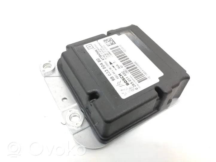 Peugeot 208 Module de contrôle airbag 9803380480