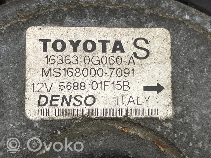 Toyota Avensis T250 Elektryczny wentylator chłodnicy MS1680007091