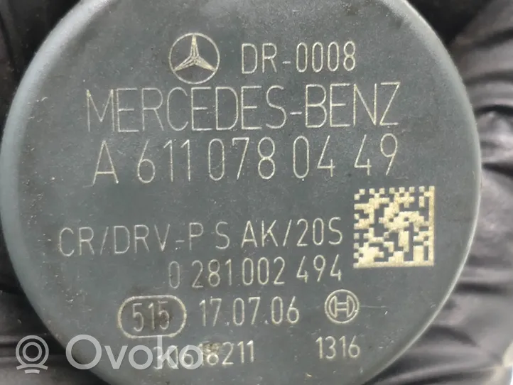 Mercedes-Benz Vito Viano W639 Degalų magistralinis vamzdelis A6110700395