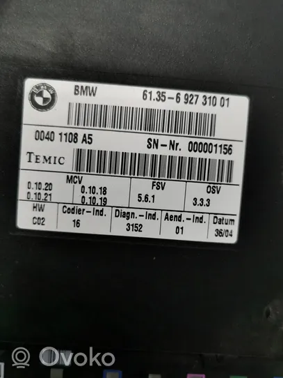 BMW 5 E60 E61 Modulo di controllo sedile 6927310
