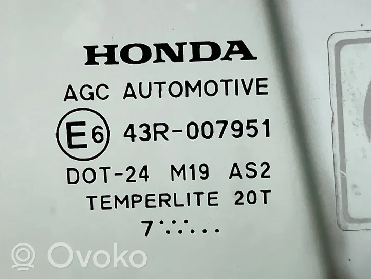 Honda Civic Szyba drzwi przednich 43R007951