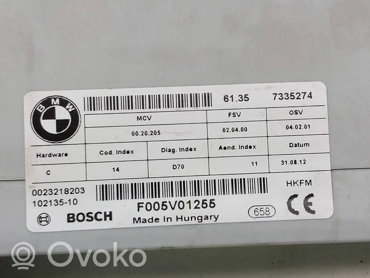 BMW X5 E70 Sterownik / Moduł elektrycznej klapy tylnej / bagażnika 7335274
