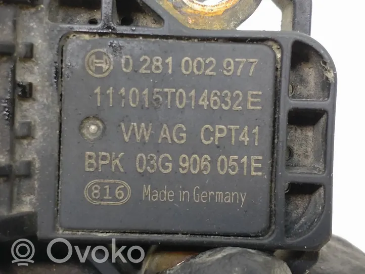 Volkswagen PASSAT B7 Sensore di pressione 03G906051E