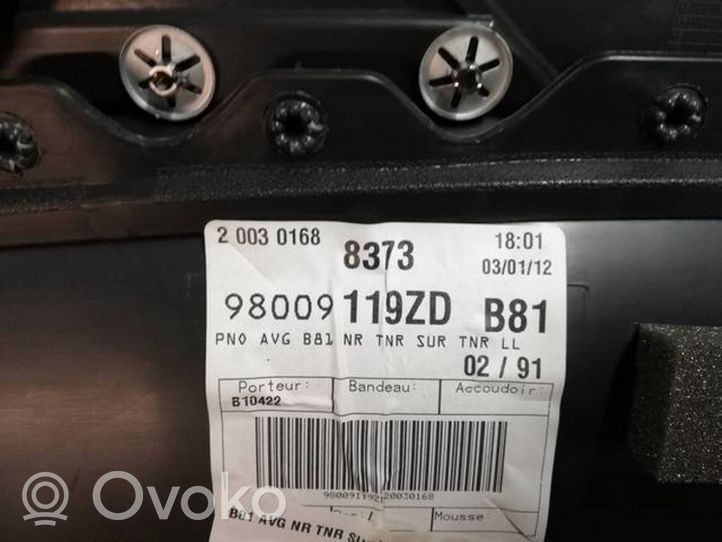Citroen DS5 Panneau de garniture latérale arrière de coupé 98009119ZD