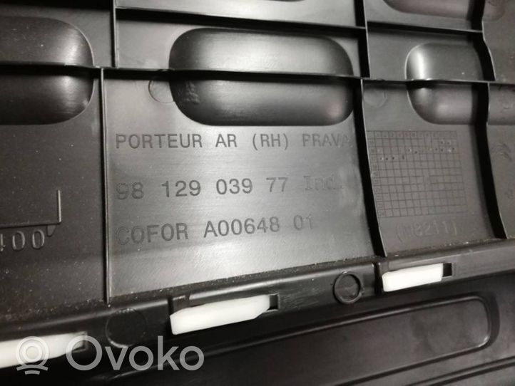 Citroen C3 Garniture panneau de porte arrière 9812903977