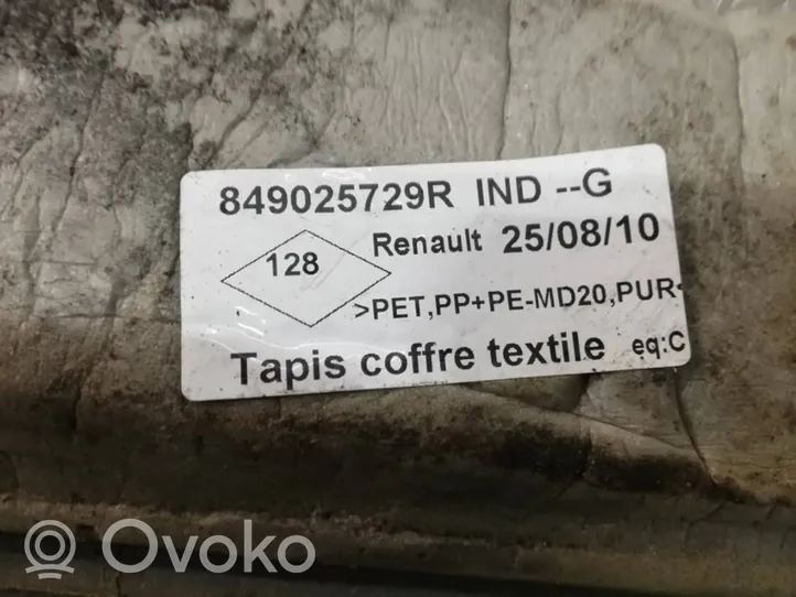 Renault Kangoo II Tavaratilan kaukalon tekstiilikansi 849025729R