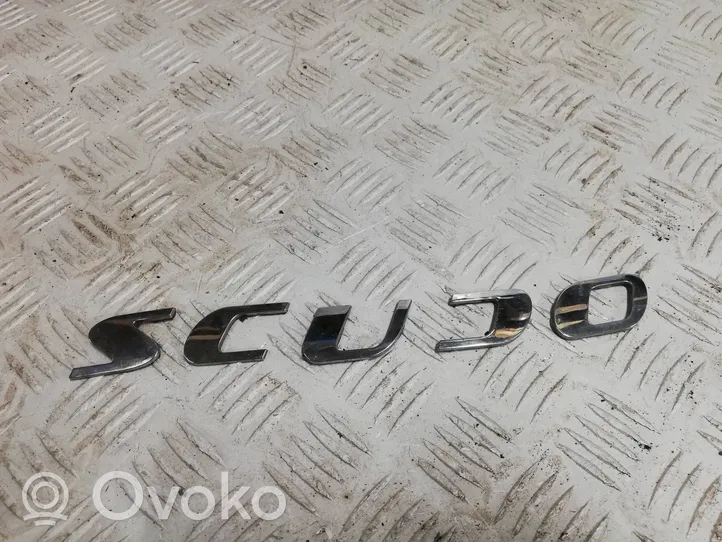 Fiat Scudo Logo, emblème de fabricant 