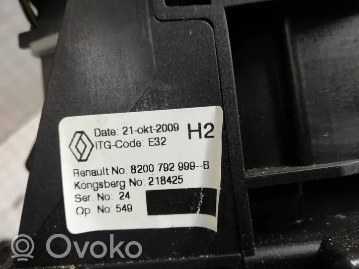 Renault Scenic III -  Grand scenic III Gear selector/shifter (interior) 8200792999B