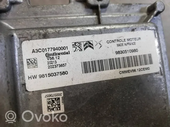 Opel Corsa F Sterownik / Moduł ECU 9815037580