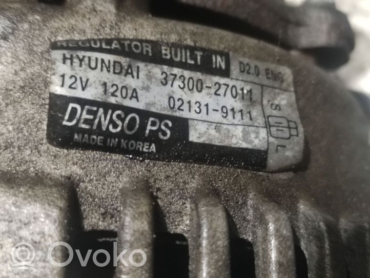 Hyundai Santa Fe Generator/alternator 3730027011