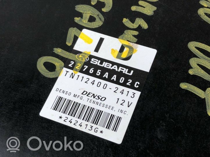 Subaru Outback Unité de commande, module ECU de moteur 22765AA02C