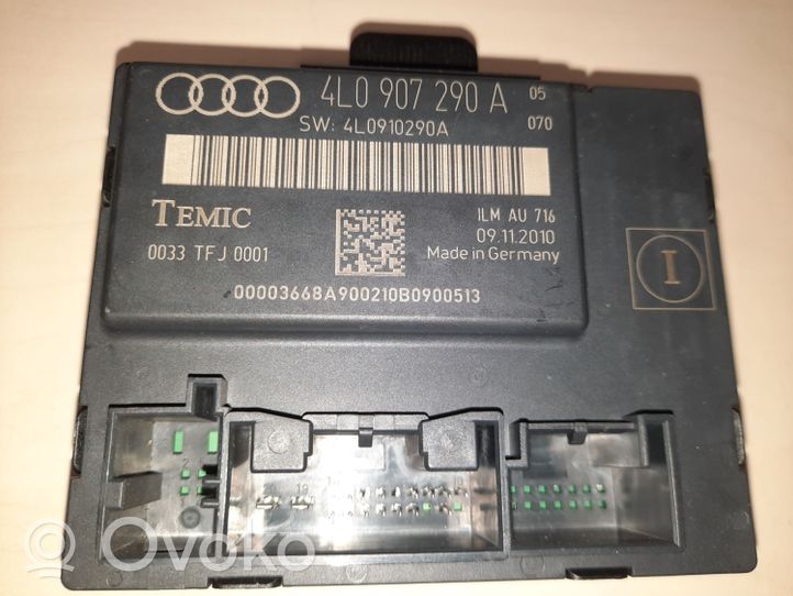 Audi Q7 4L Unidad de control/módulo de la puerta 4L0907290A