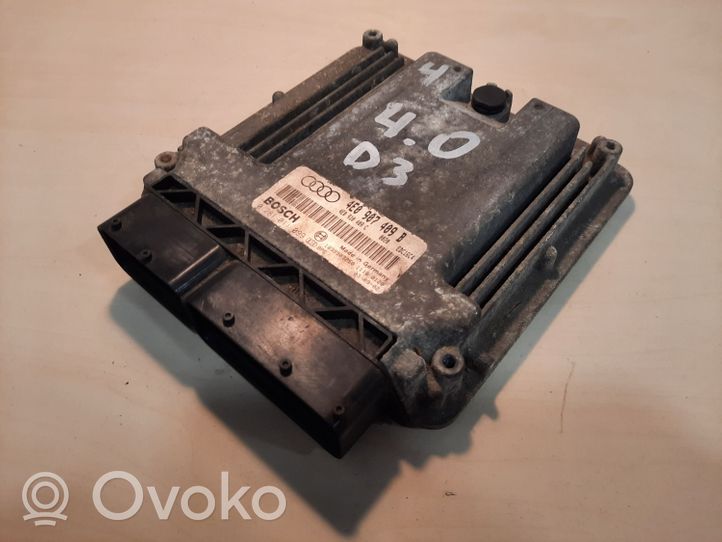 Audi A8 S8 D3 4E Sterownik / Moduł ECU 4E0907409B