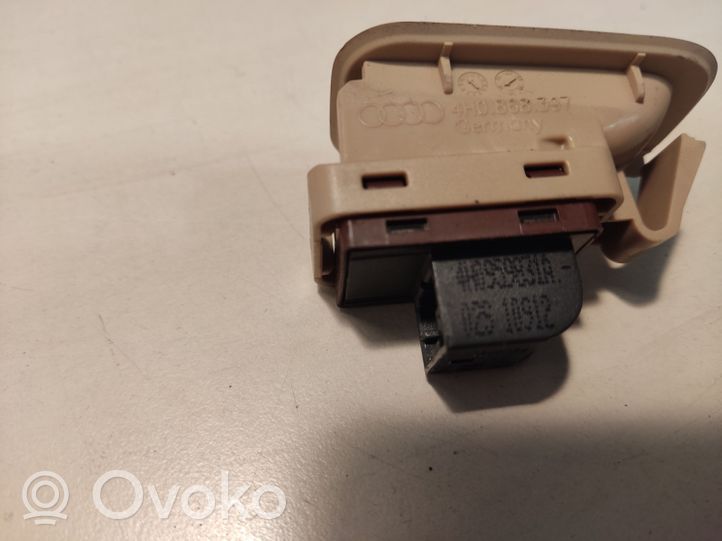 Audi A8 S8 D4 4H Tailgate opening switch 4H0959831A